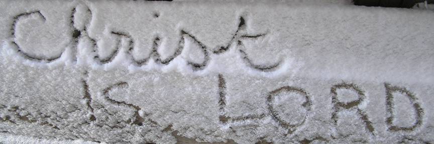Christ is Lord - photo by Michele Szekely